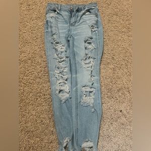 American eagle stretch mom jeans